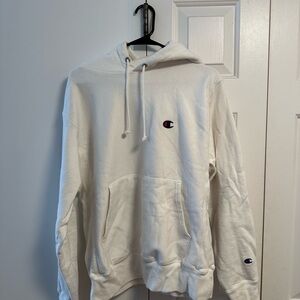 Champion Classic White Hoodie for Men